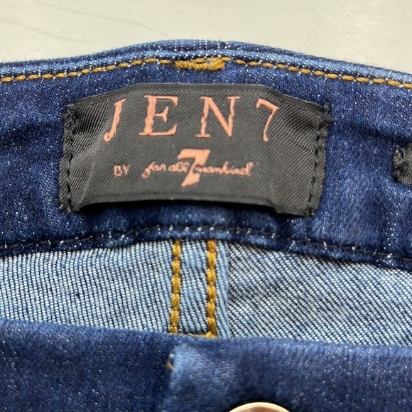 7 For All Mankind Jen 7 Slim Boot High Rise Size 6 - Picture 11 of 16